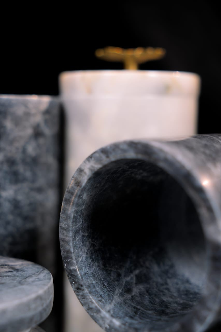 Luxe Marble Jar