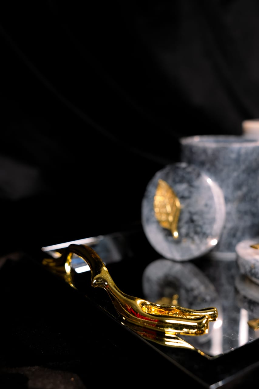 Luxe Marble Jar
