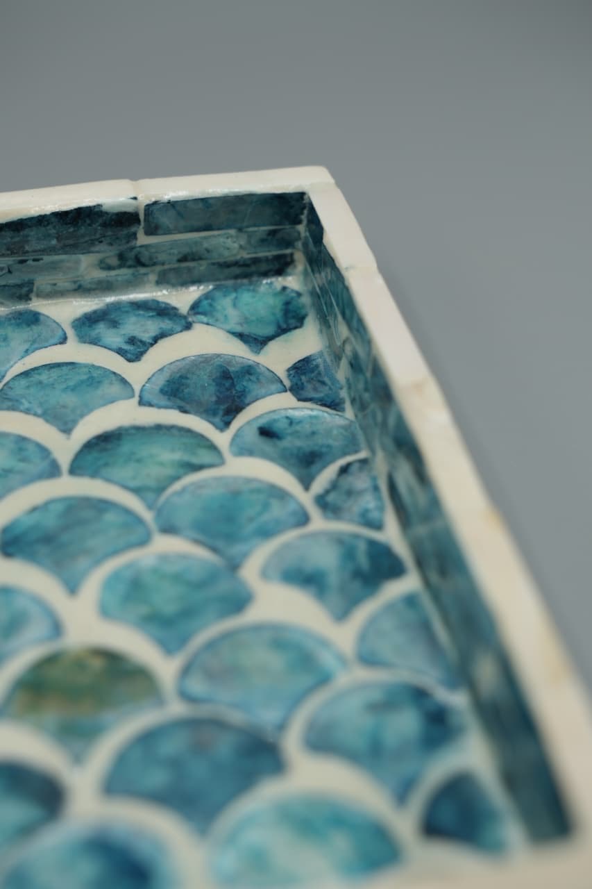 Azure Pearl Tray