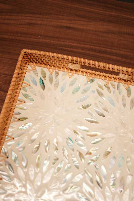Alba Ratan Tray