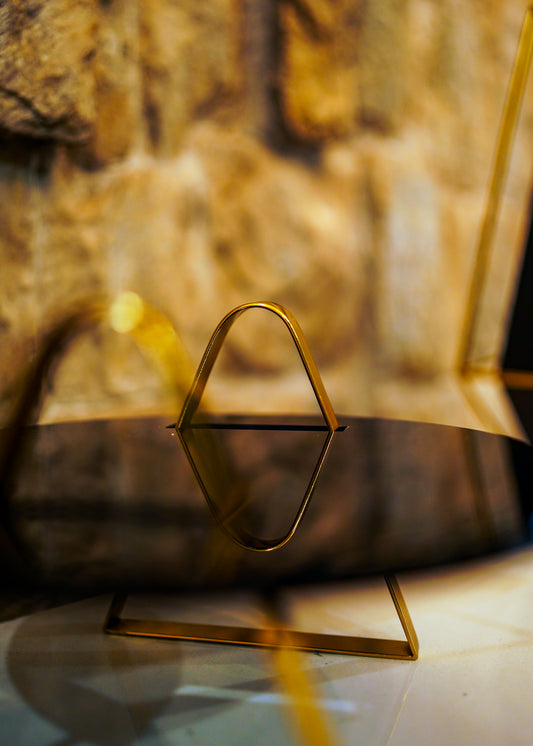 Black Art Deco Platter