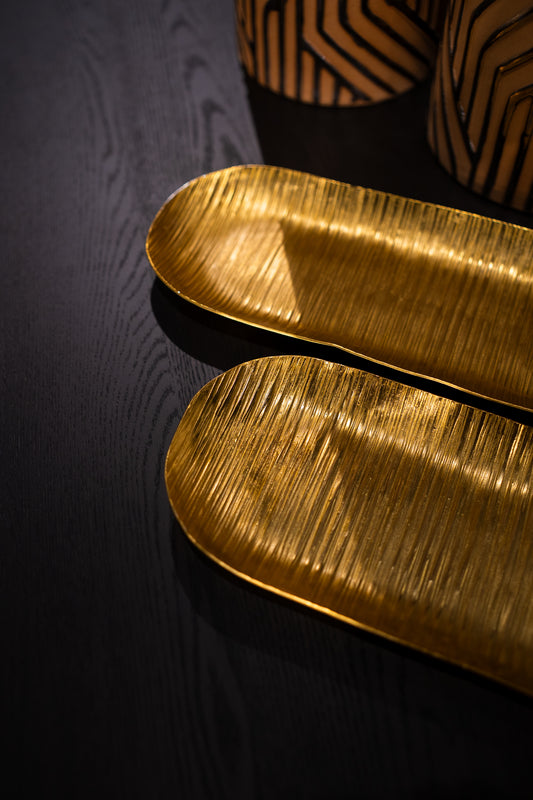 Luna Platter Gold