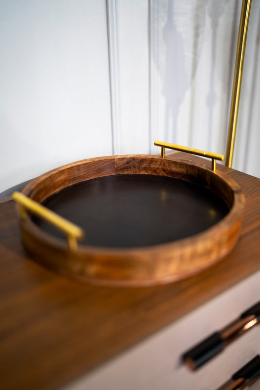 Chocolate Wooden Tray