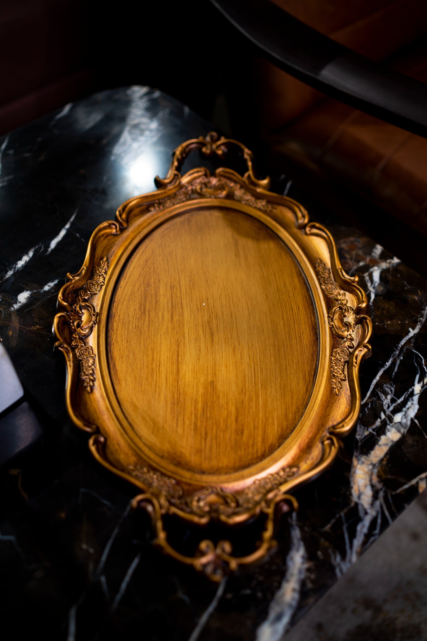 Golden Deco Tray
