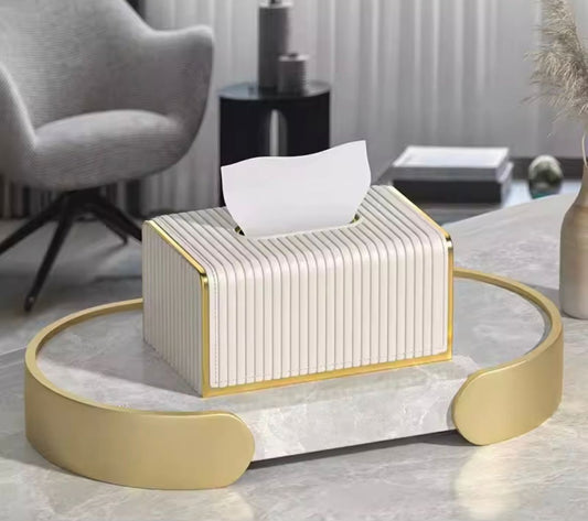 Stripped Tissue Box