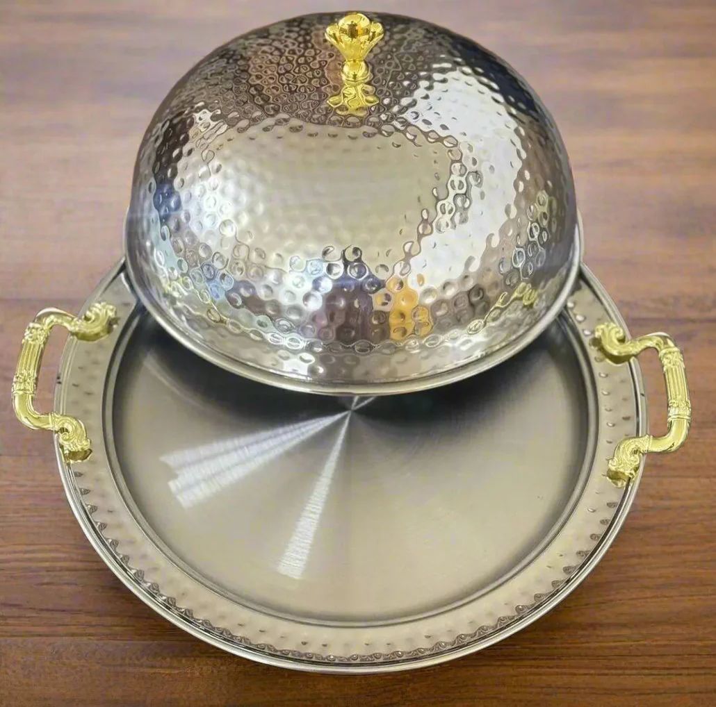 Hand Hammered Chafing Tray