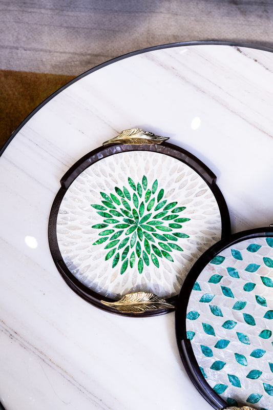 Jade Tray in Sheesham Mother of Pearl