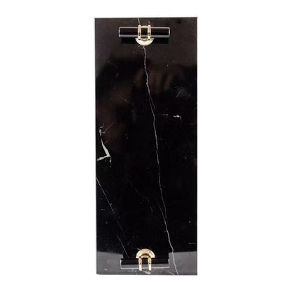 Slim Glossed Marble Platter