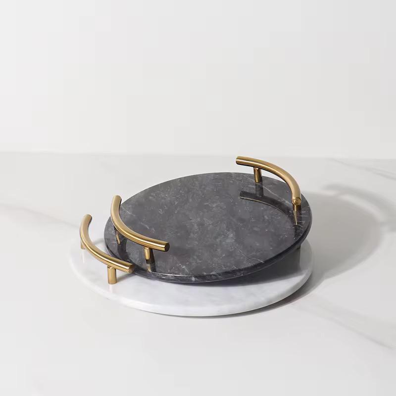 Marble Round Tray