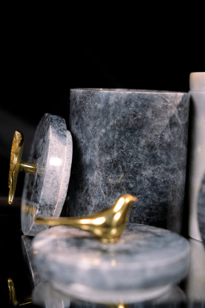 Luxe Marble Jar