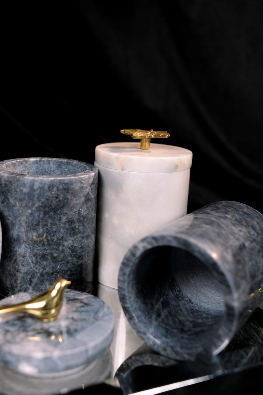 Luxe Marble Jar