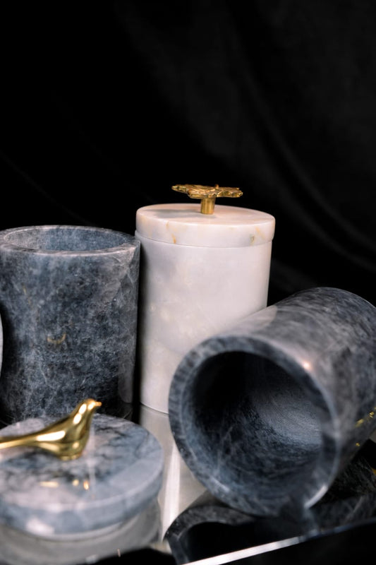 Luxe Marble Jar
