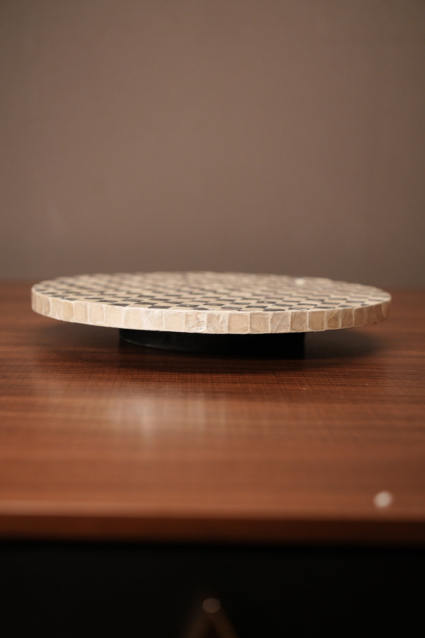 Checkered Rotating Tray
