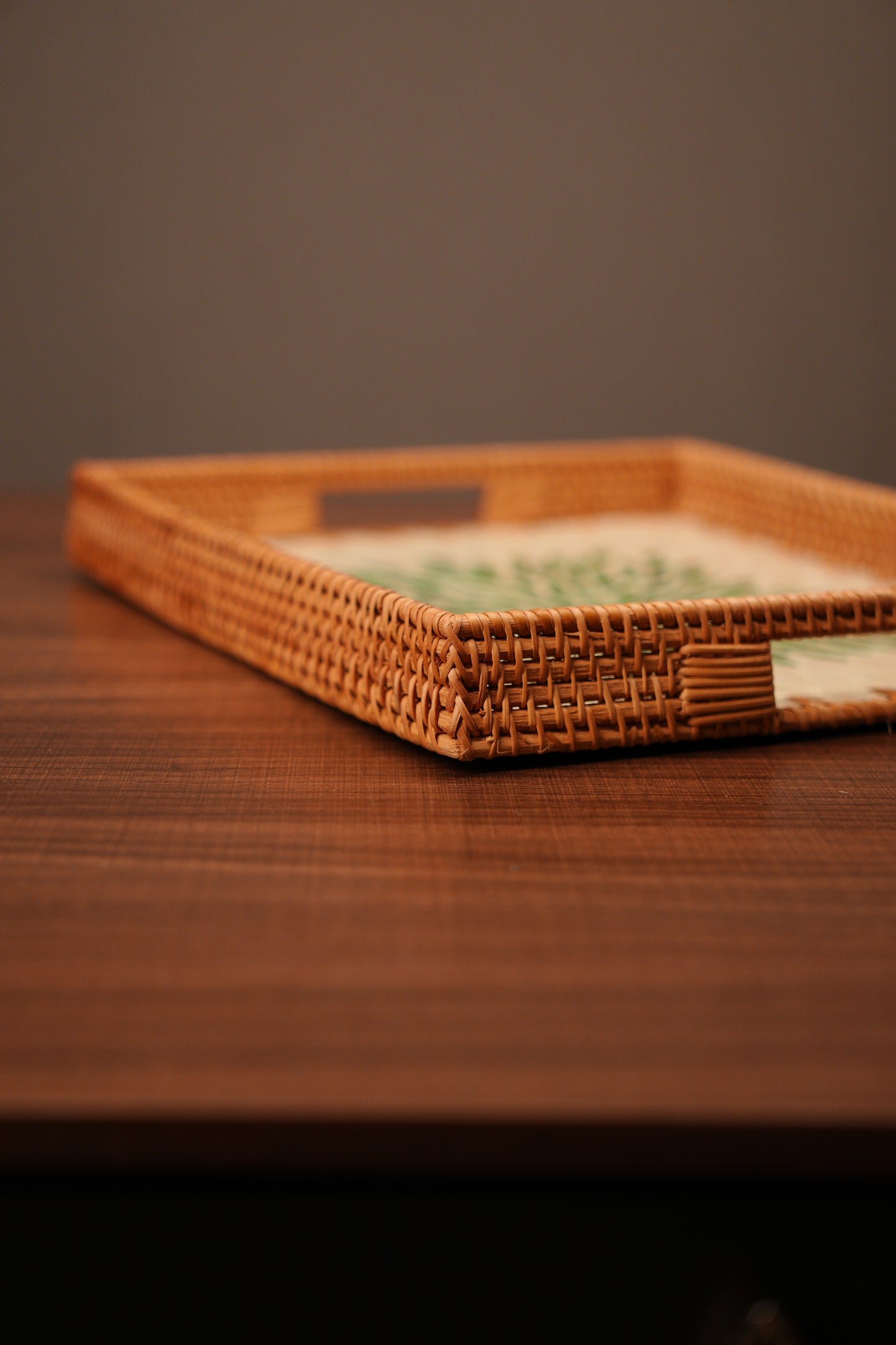 Jade Ratan Tray
