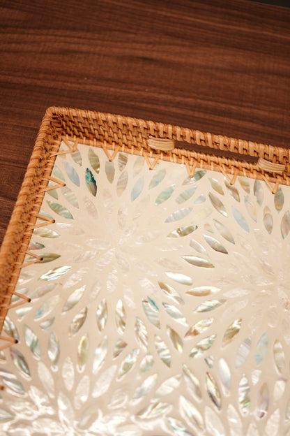 Alba Ratan Tray