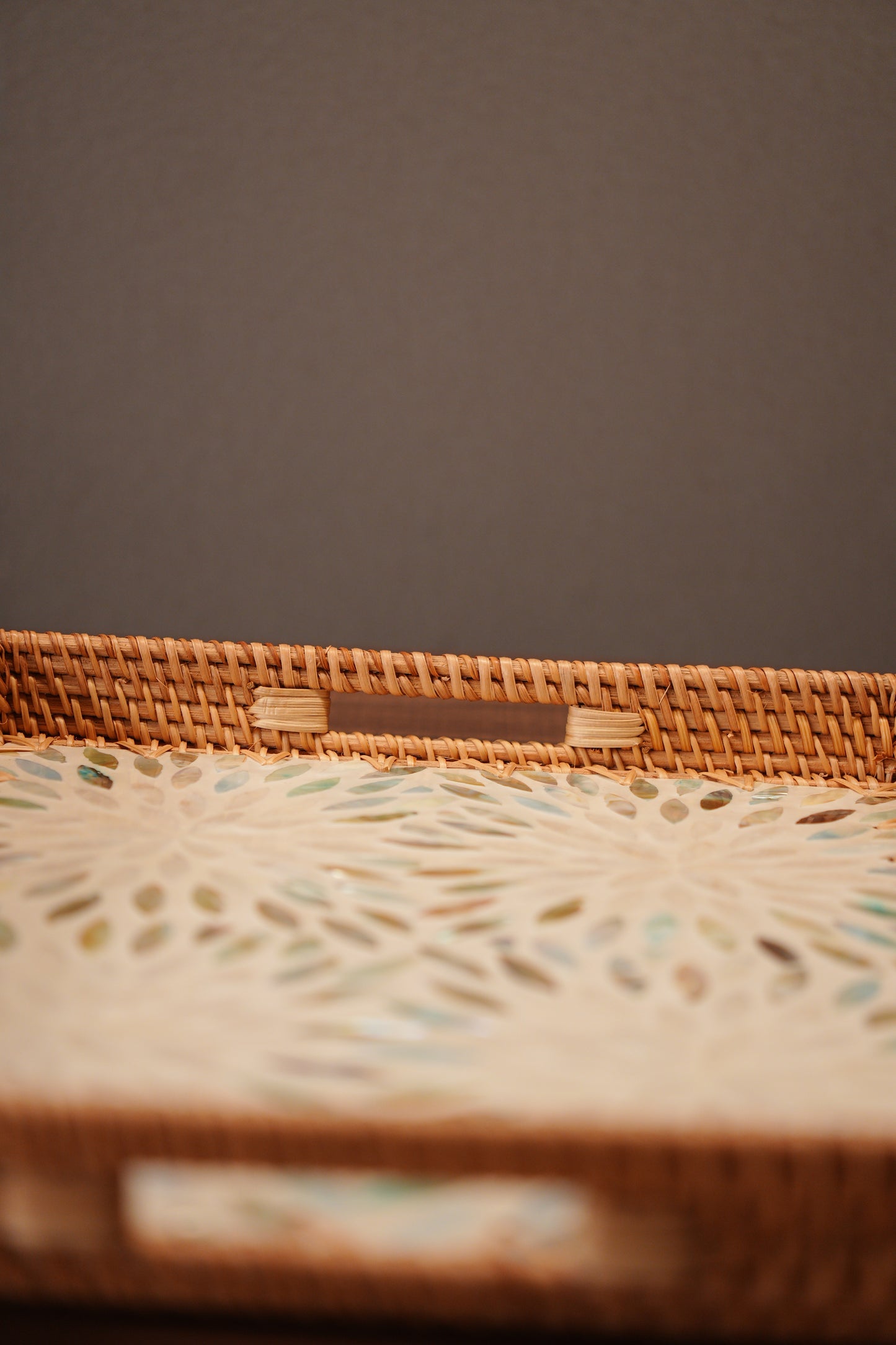 Alba Ratan Tray