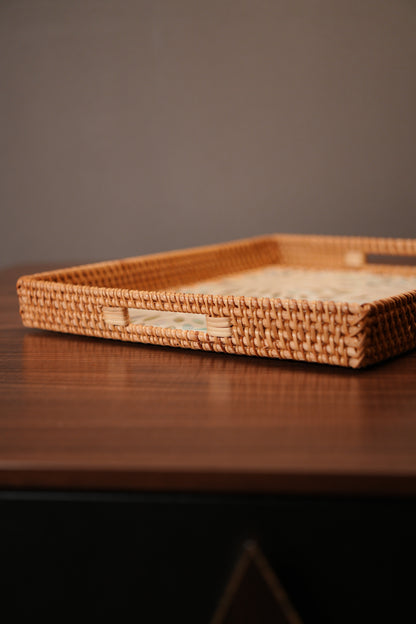 Alba Ratan Tray