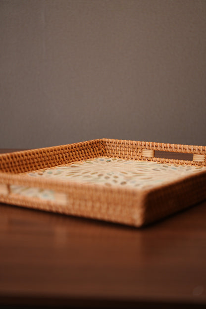 Alba Ratan Tray