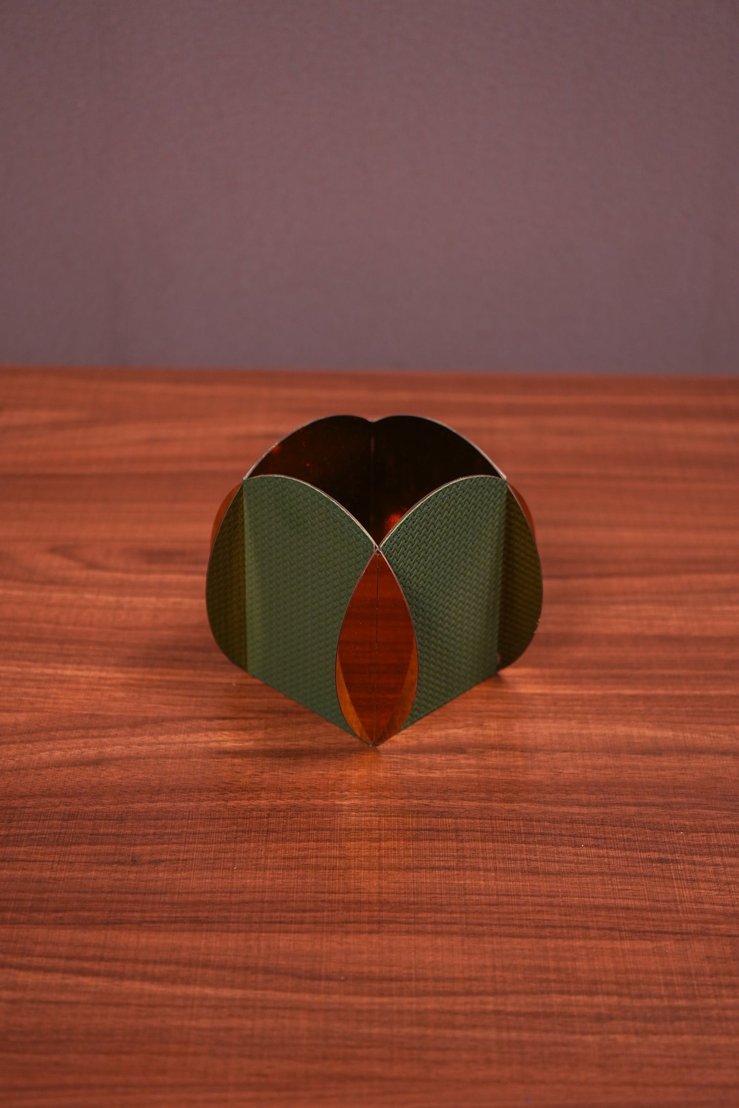 Leather Vase