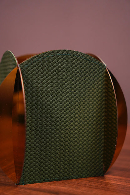 Leather Vase