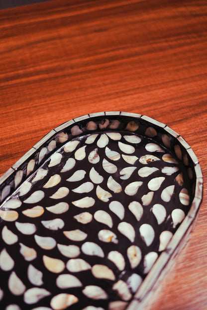 Bloom Oval Tray