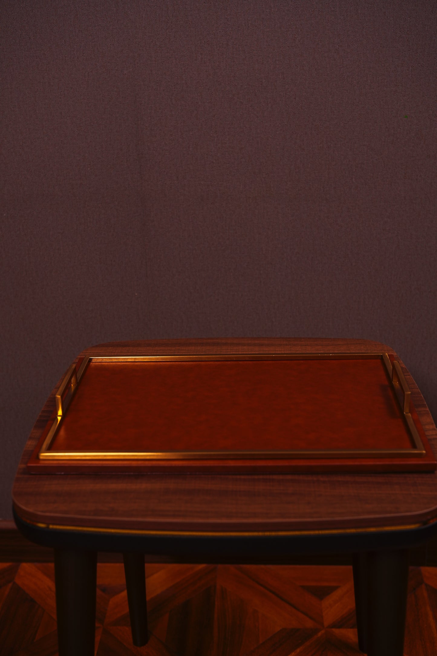 Brown Leather Tray