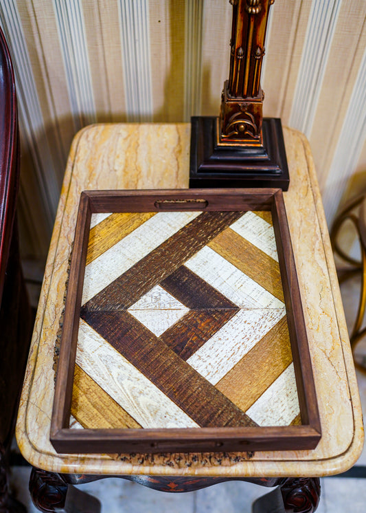 Walnut Panel Tray