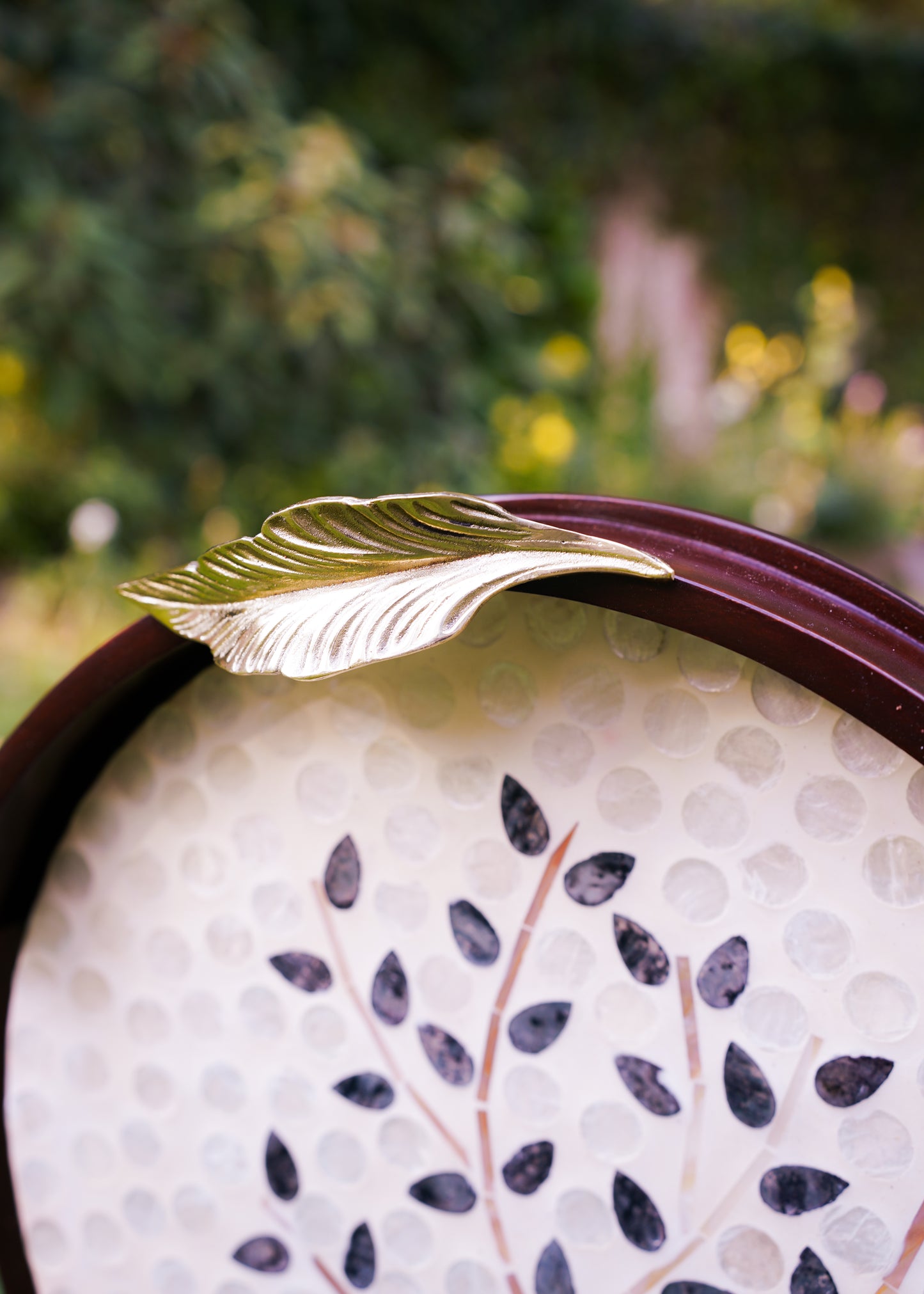 Sheesham Mother of Pearl Tree Tray
