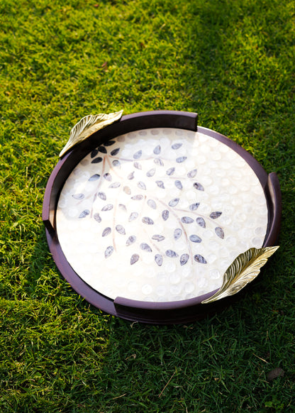 Sheesham Mother of Pearl Tree Tray