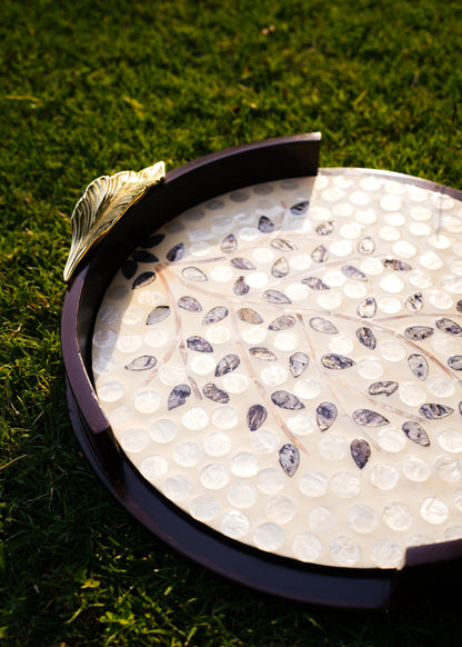Sheesham Mother of Pearl Tree Tray