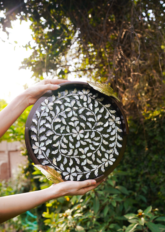 Shesham Black Mother of Pearl