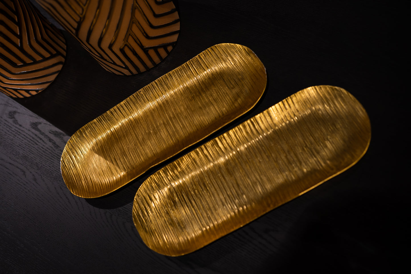 Luna Platter Gold