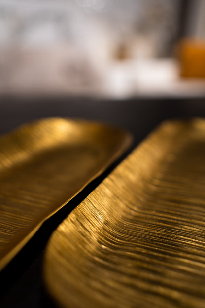Luna Platter Gold
