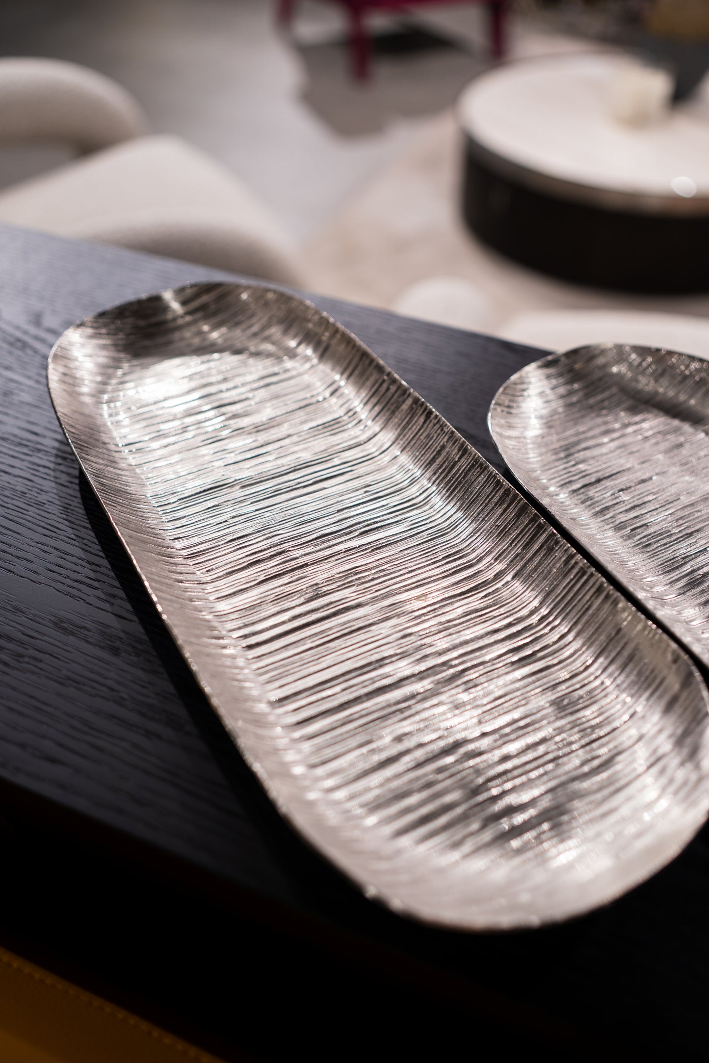 Luna Platter Silver