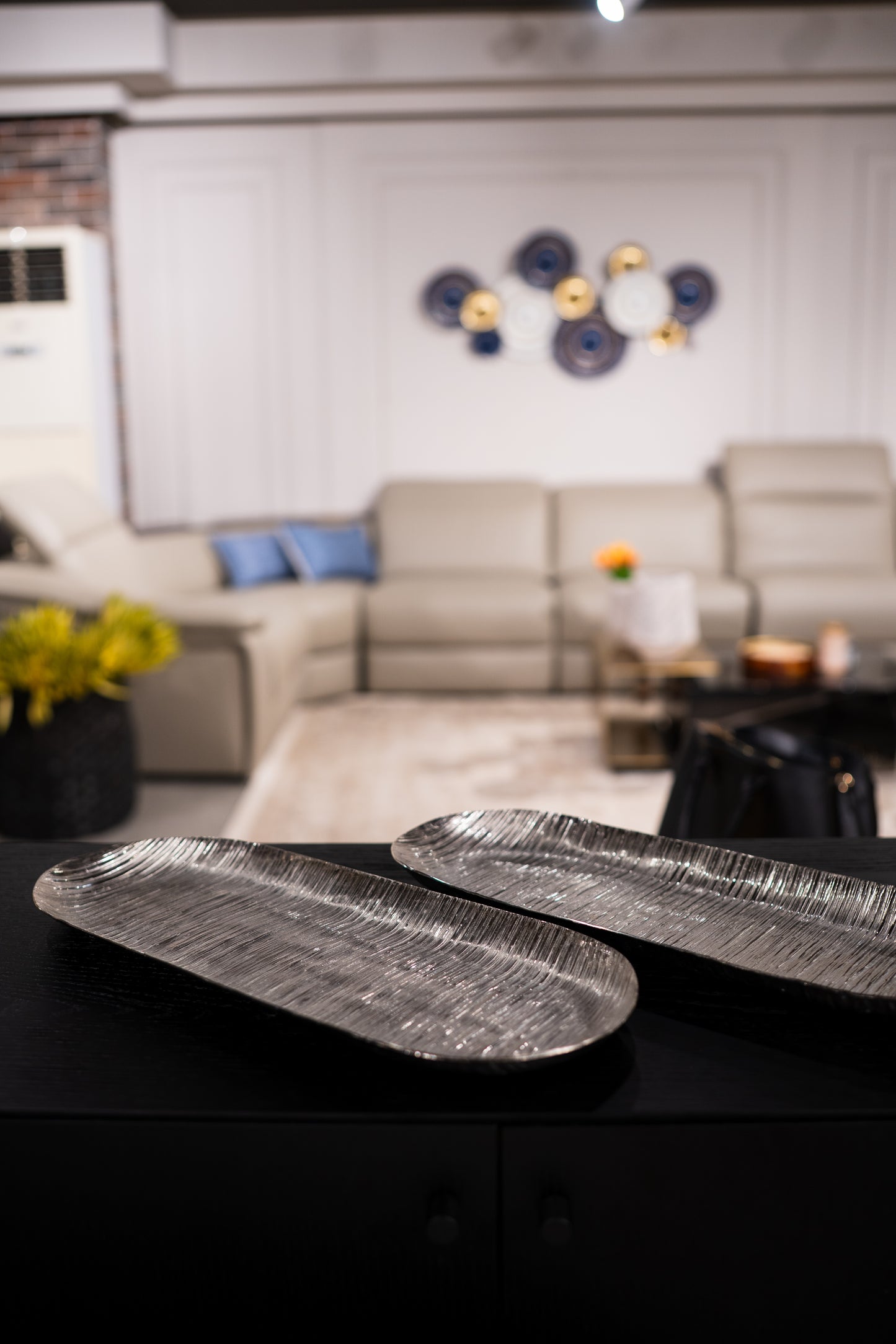 Luna Platter Silver