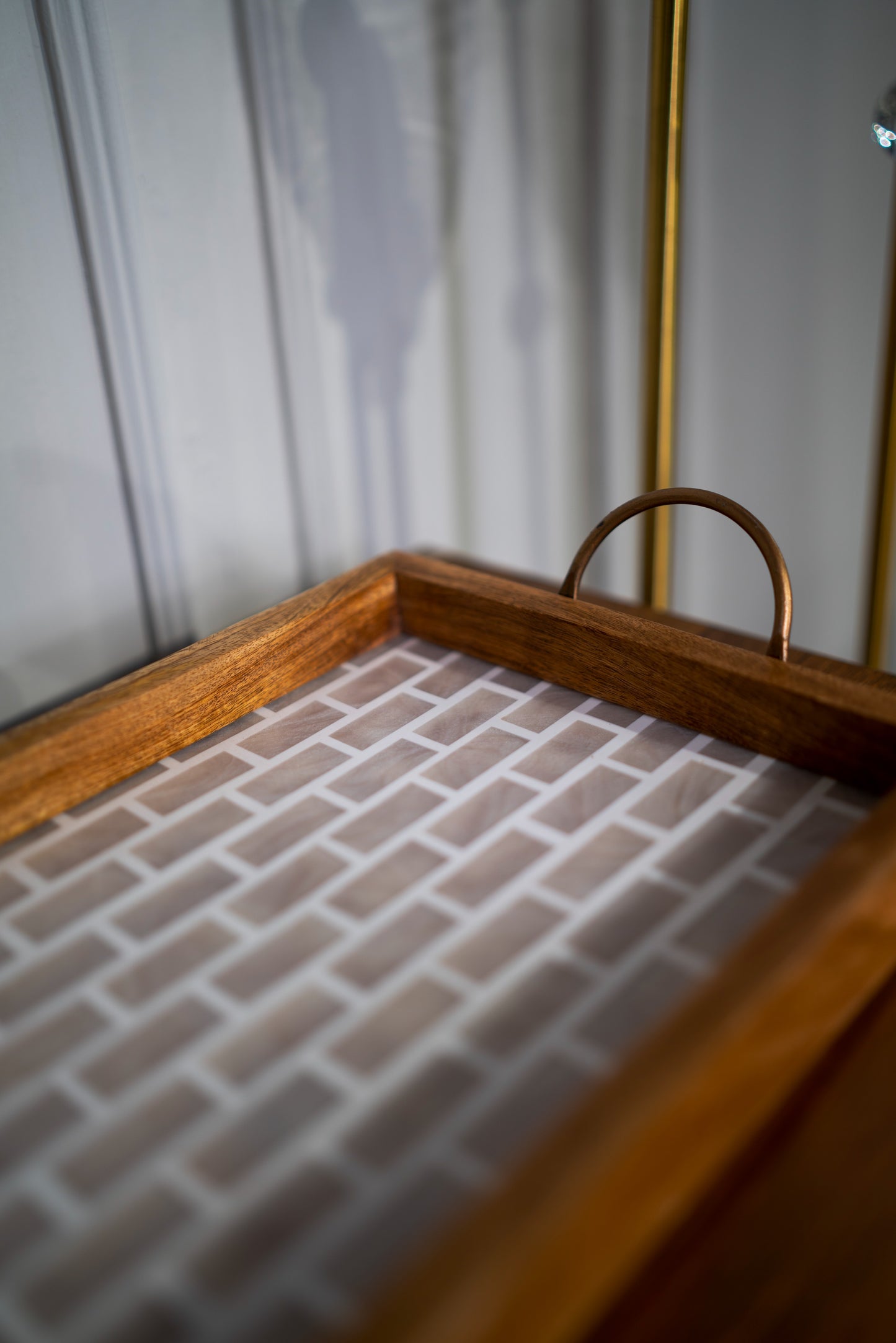 Square Mother of Pearl
