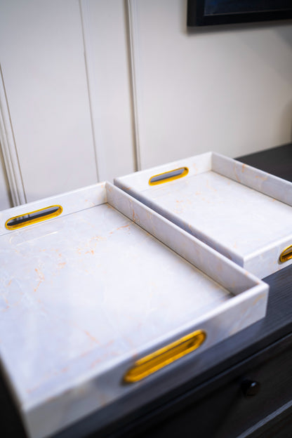 Marble Finish Tray