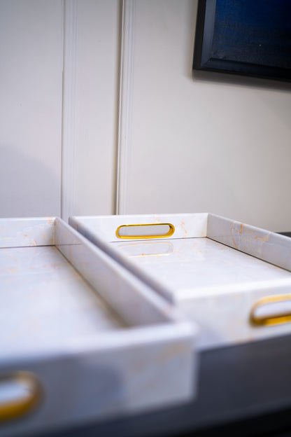 Marble Finish Tray