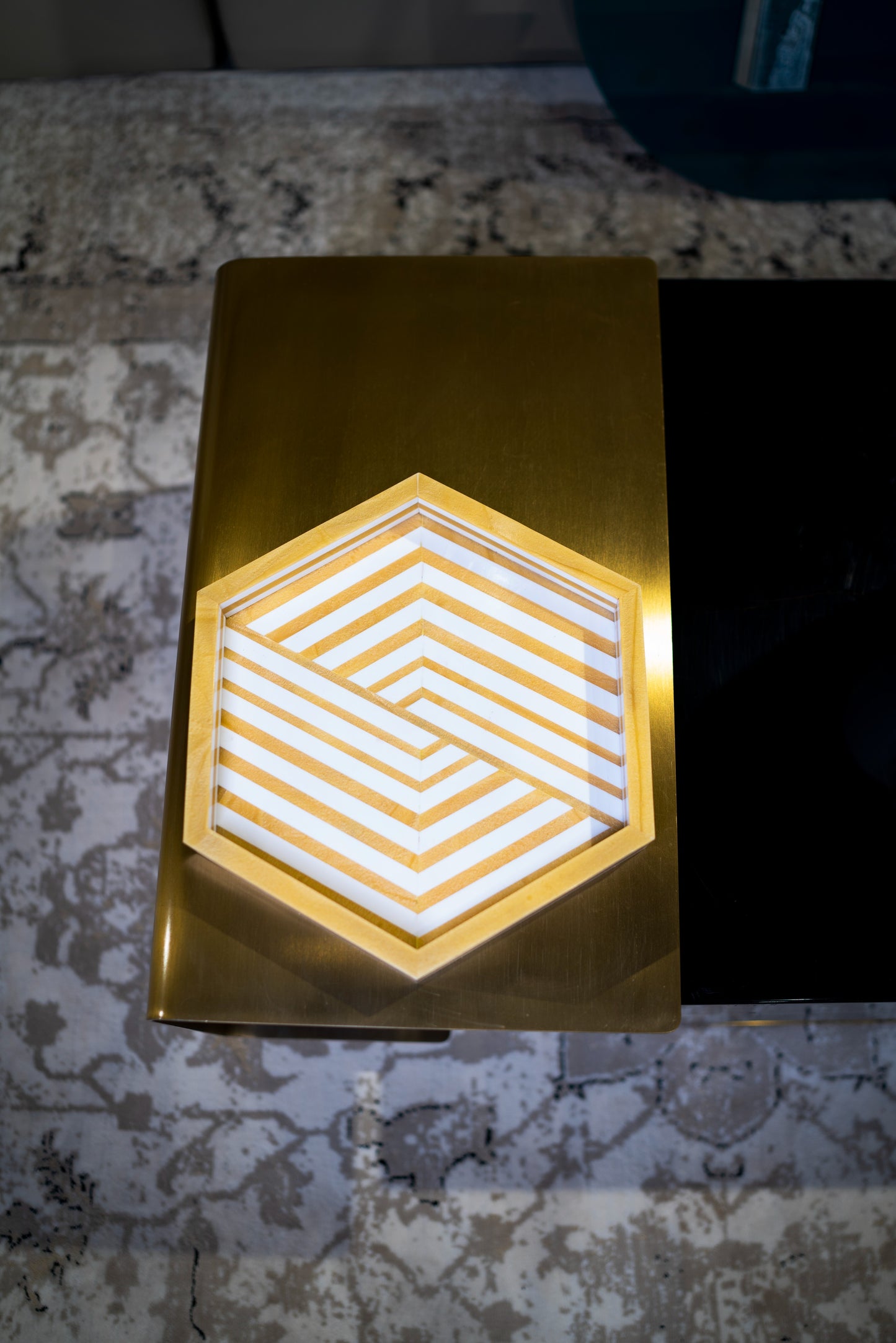 Gold Hexanol Tray