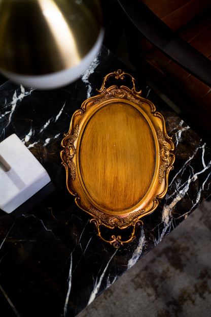 Golden Deco Tray