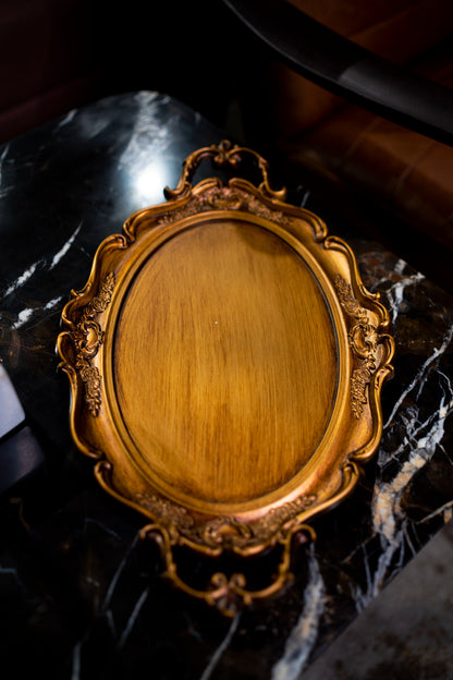Golden Deco Tray