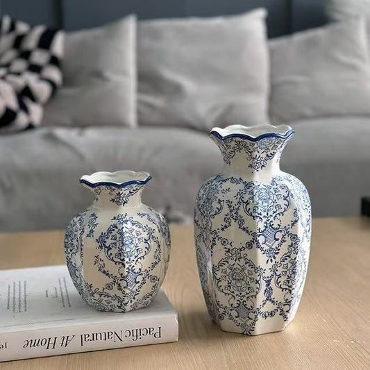 Hand  Painted Vase