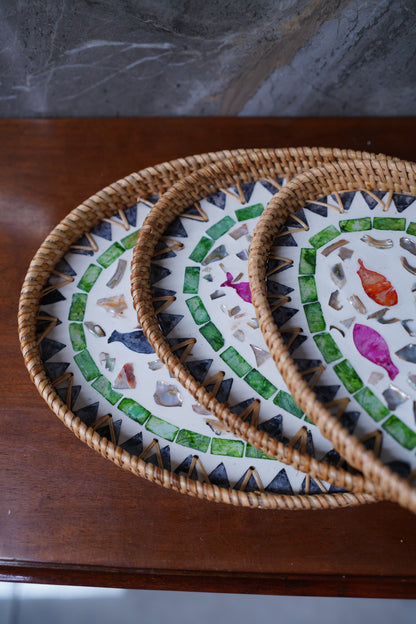 Drift Rattan Pearl Tray