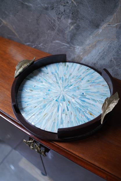 Aerin Sheesham Pearl Tray