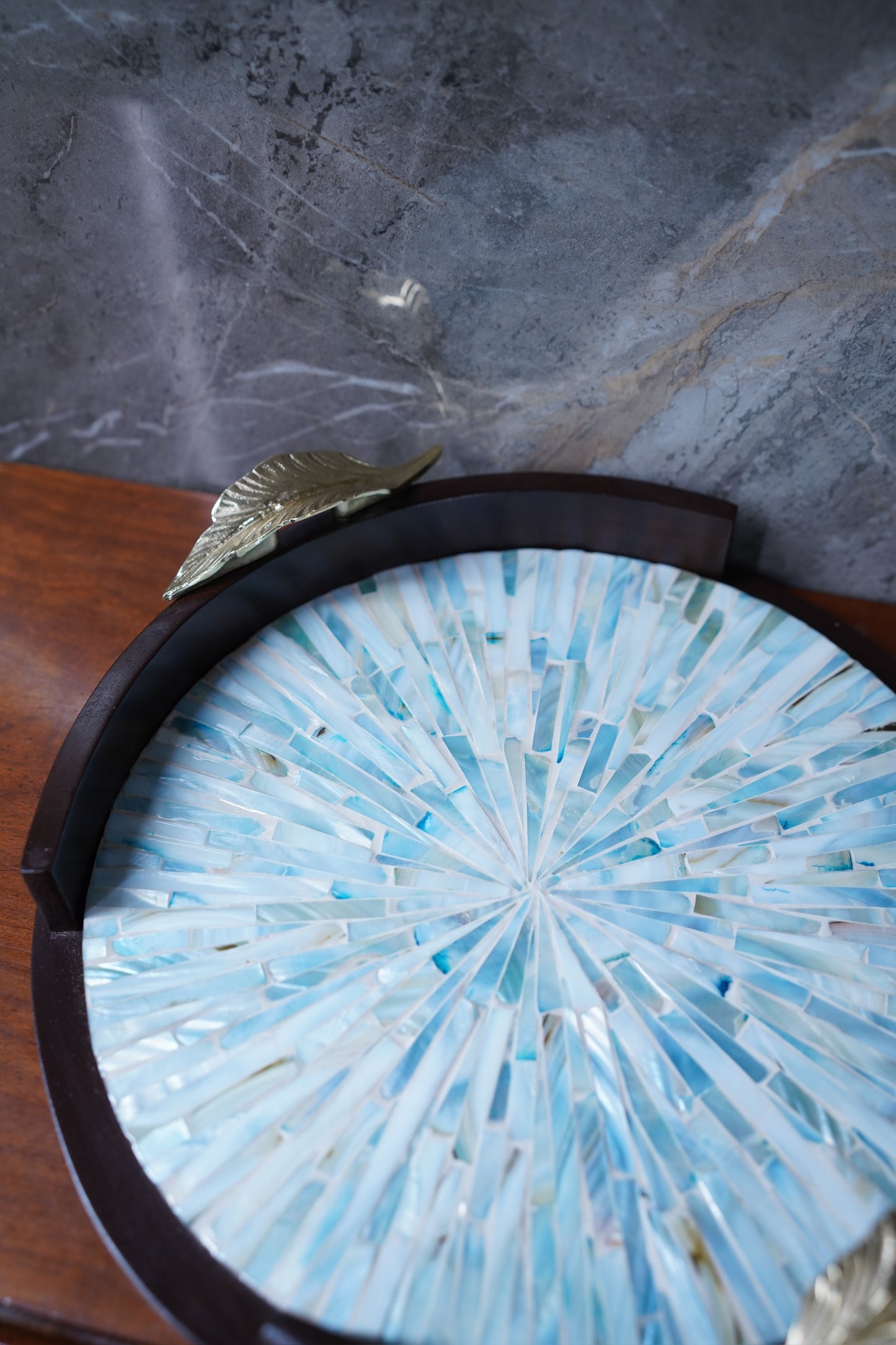 Aerin Sheesham Pearl Tray