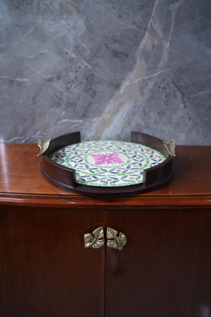 Laguna Sheesham Pearl Tray