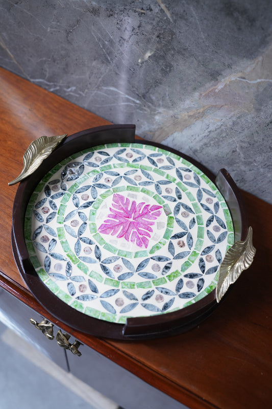 Laguna Sheesham Pearl Tray