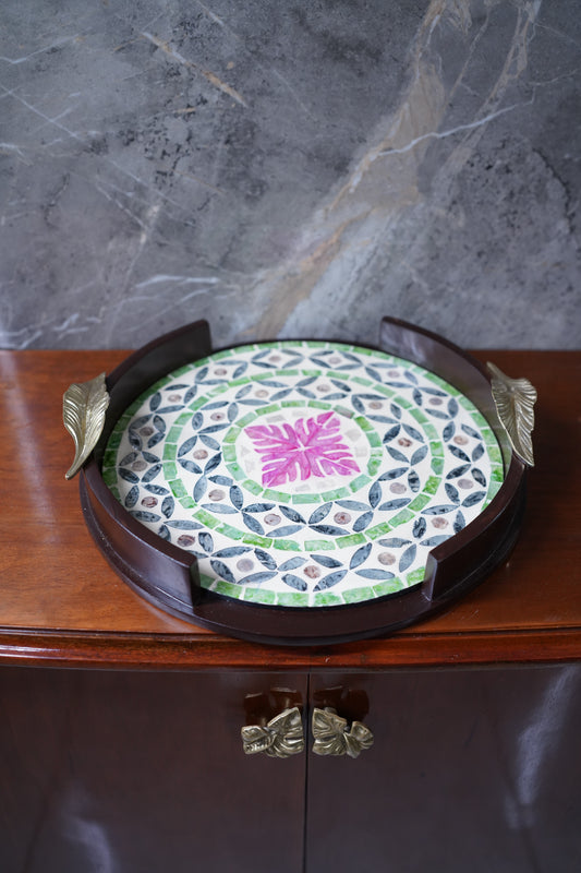 Laguna Sheesham Pearl Tray