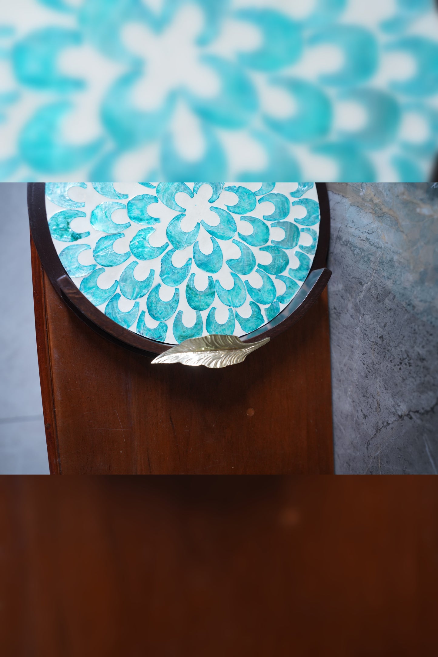 Harbor Sheesham Pearl Tray