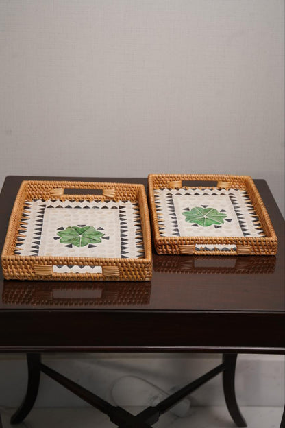 Clover Mother of Pearl tray